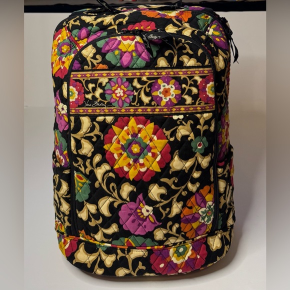 Vera Bradley Suzani Backpack w/ Side Laptop Sleeve, Quilted - Picture 13 of 15